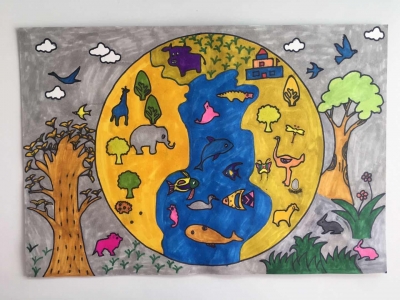 我是自然创想家|生物多样性大型雕塑主题彩绘公益活动优秀作品线上展·环保家系列（八）