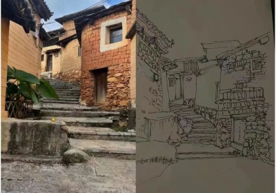 祖国好 家乡美丨玉溪元江：邂逅坡垤村 挥毫山水间