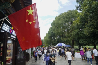 视频 | 国庆假日 翠湖公园游客火爆