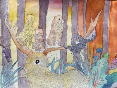 我是自然创想家|生物多样性大型雕塑主题彩绘公益活动优秀作品线上展·环保家系列（七）