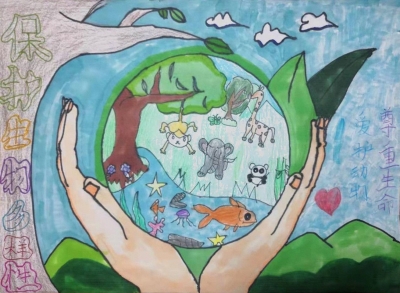 我是自然创想家|生物多样性大型雕塑主题彩绘公益活动优秀作品线上展·色彩家系列（五）