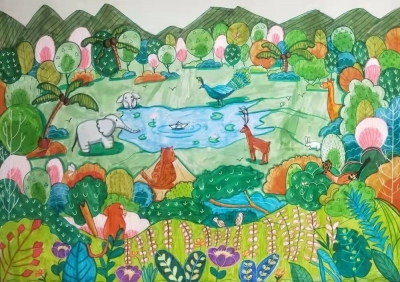 我是自然创想家|生物多样性大型雕塑主题彩绘公益活动优秀作品线上展·环保家系列（七）