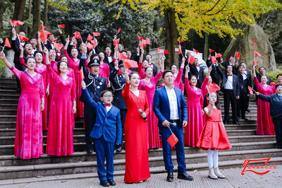 “庆祝建党百年快闪第二场合唱专场”在西山聂耳墓启动