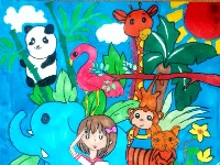 我是自然创想家|生物多样性大型雕塑主题彩绘公益活动优秀作品线上展·环保家系列（五）