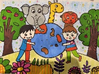 我是自然创想家|生物多样性大型雕塑主题彩绘公益活动优秀作品线上展·环保家系列（七）