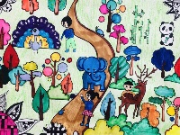 我是自然创想家|生物多样性大型雕塑主题彩绘公益活动优秀作品线上展·小画家系列（二）
