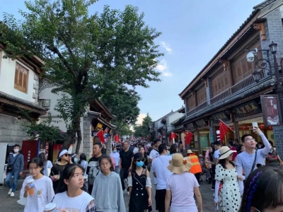 祖国好 家乡美丨回暖升温！国庆第三天，直击大理各大景区