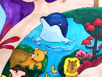 我是自然创想家|生物多样性大型雕塑主题彩绘公益活动优秀作品线上展·环保家系列（六）