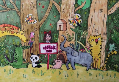 我是自然创想家|生物多样性大型雕塑主题彩绘公益活动优秀作品线上展·色彩家系列（五）