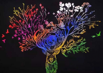 我是自然创想家|生物多样性大型雕塑主题彩绘公益活动优秀作品线上展·色彩家系列（六）