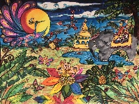 我是自然创想家|生物多样性大型雕塑主题彩绘公益活动优秀作品线上展·小画家系列（二）