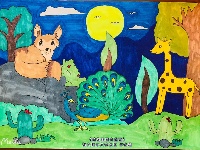 我是自然创想家|生物多样性大型雕塑主题彩绘公益活动优秀作品线上展·色彩家系列（六）