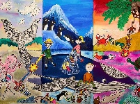 我是自然创想家|生物多样性大型雕塑主题彩绘公益活动优秀作品线上展·色彩家系列（六）