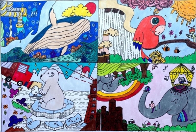 我是自然创想家|生物多样性大型雕塑主题彩绘公益活动优秀作品线上展·艺术家系列（七）