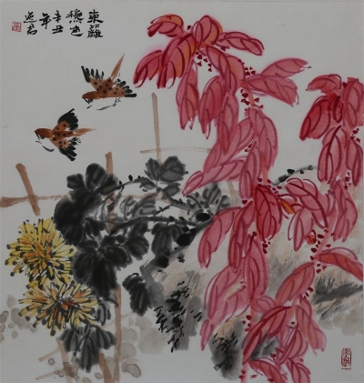 苍洱画家陈迤君作品鉴赏