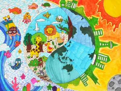 我是自然创想家|生物多样性大型雕塑主题彩绘公益活动优秀作品线上展·小画家系列（八）