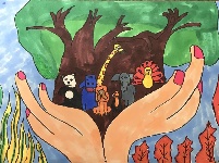 我是自然创想家|生物多样性大型雕塑主题彩绘公益活动优秀作品线上展·环保家系列（七）