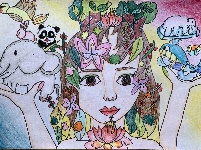 我是自然创想家|生物多样性大型雕塑主题彩绘公益活动优秀作品线上展·环保家系列（七）