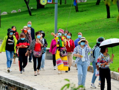 祖国好 家乡美丨国庆七天石林风景名胜区接待游客21.75万人次