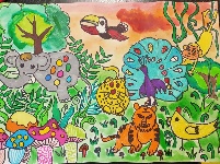 我是自然创想家|生物多样性大型雕塑主题彩绘公益活动优秀作品线上展·色彩家系列（八）