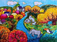 我是自然创想家|生物多样性大型雕塑主题彩绘公益活动优秀作品线上展·色彩家系列（五）