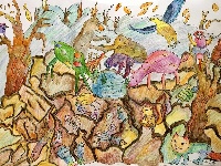 我是自然创想家|生物多样性大型雕塑主题彩绘公益活动优秀作品线上展·小画家系列（三）