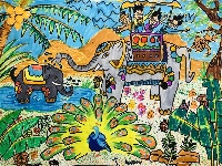 我是自然创想家|生物多样性大型雕塑主题彩绘公益活动优秀作品线上展·小画家系列（二）