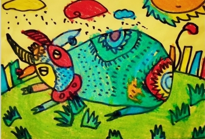 我是自然创想家|生物多样性大型雕塑主题彩绘公益活动优秀作品线上展·环保家系列（五）