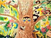 我是自然创想家|生物多样性大型雕塑主题彩绘公益活动优秀作品线上展·小画家系列（三）
