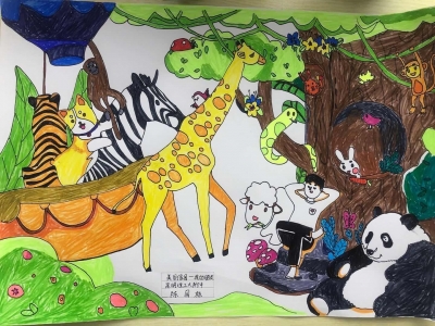 我是自然创想家|生物多样性大型雕塑主题彩绘公益活动优秀作品线上展·小画家系列（二）
