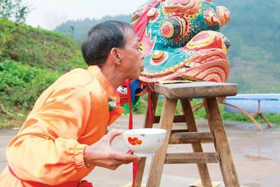 文化 | 昭通高杆狮子舞