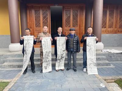 云南省文史研究馆专家学者到唐淮源将军纪念馆采风 