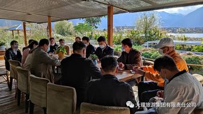 洱源县委常委、组织部部长赵正诚一行到西湖景区进行调研​