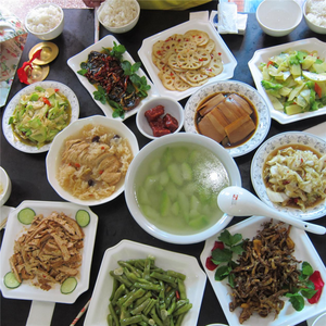 锦屏山的这些素斋食 形状逼真味道绝！