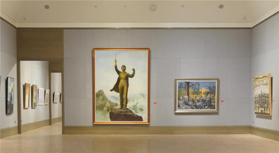 西山区《国歌故事》摄影美术作品展在艾维美术馆开幕