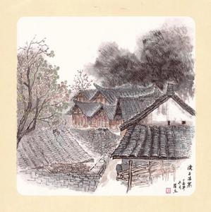 艺术欣赏 | 瞿燕国画作品《山川性本然》