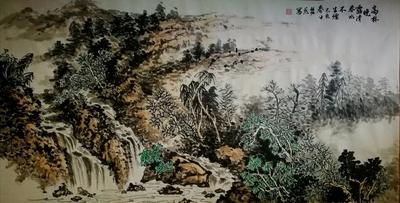 艺术欣赏 | 瞿燕国画作品《我见青山》
