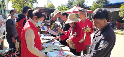 玉溪市易门县图书馆积极开展流动图书进社区阅读推广活动