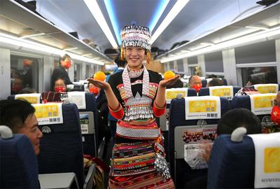 “新平号”高铁冠名列车今日首发！
