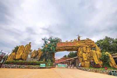 跟着中老铁路游玉溪丨“一日一景”——易门花果山欢乐谷