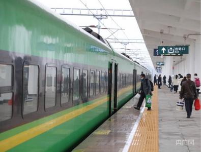 重庆与四川东部地区首条省际环线动车正式开行