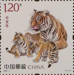 1套2枚！《壬寅年》邮票今日发行