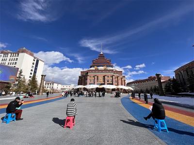 1月14日迪庆州文旅干部职工开展丰富多彩的工会趣味活动