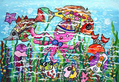 快来“雅侎之星”看展啦！普洱市青少年美术作品展即日起开展