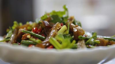 上头！鲜辣劲爽的永仁非遗美食——凉拌驴皮