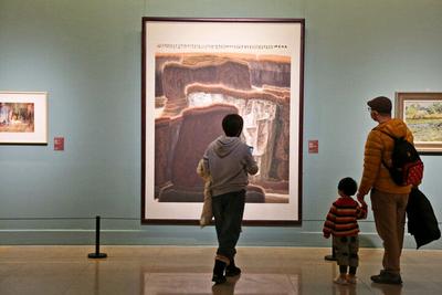 中国美术馆推出“江山壮丽”馆藏山水与风景题材作品大展