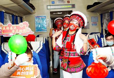 同比增长超三成！2022年春节长假云南铁路发送旅客84万人