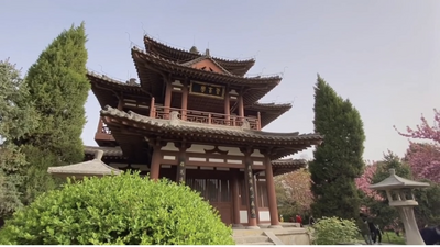 西安市青龙寺遗址景区恢复开放