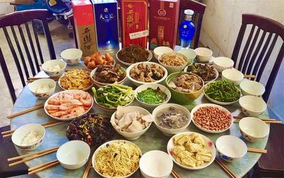 玉溪年味 | 晒晒我家的年夜饭！
