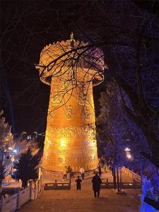 独克宗的夜 心安之处